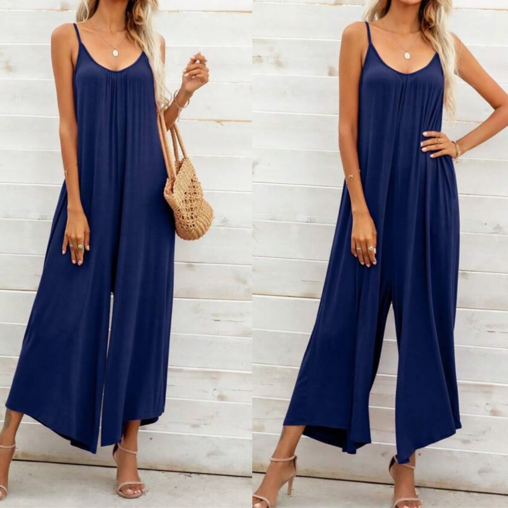 Boho asymmetrical hem cami jumpsuit SOLD OUT